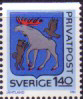 Briefmarke-Schweden