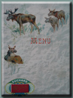 Suchard Menü Karte
