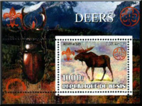 Benin-Briefmarke