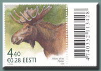 Briefmarke-Estland